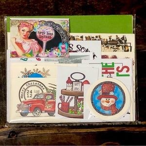 Christmas Bag 1 - Collection Of 60 Junk Journal Inspiring & Sassy Sayings